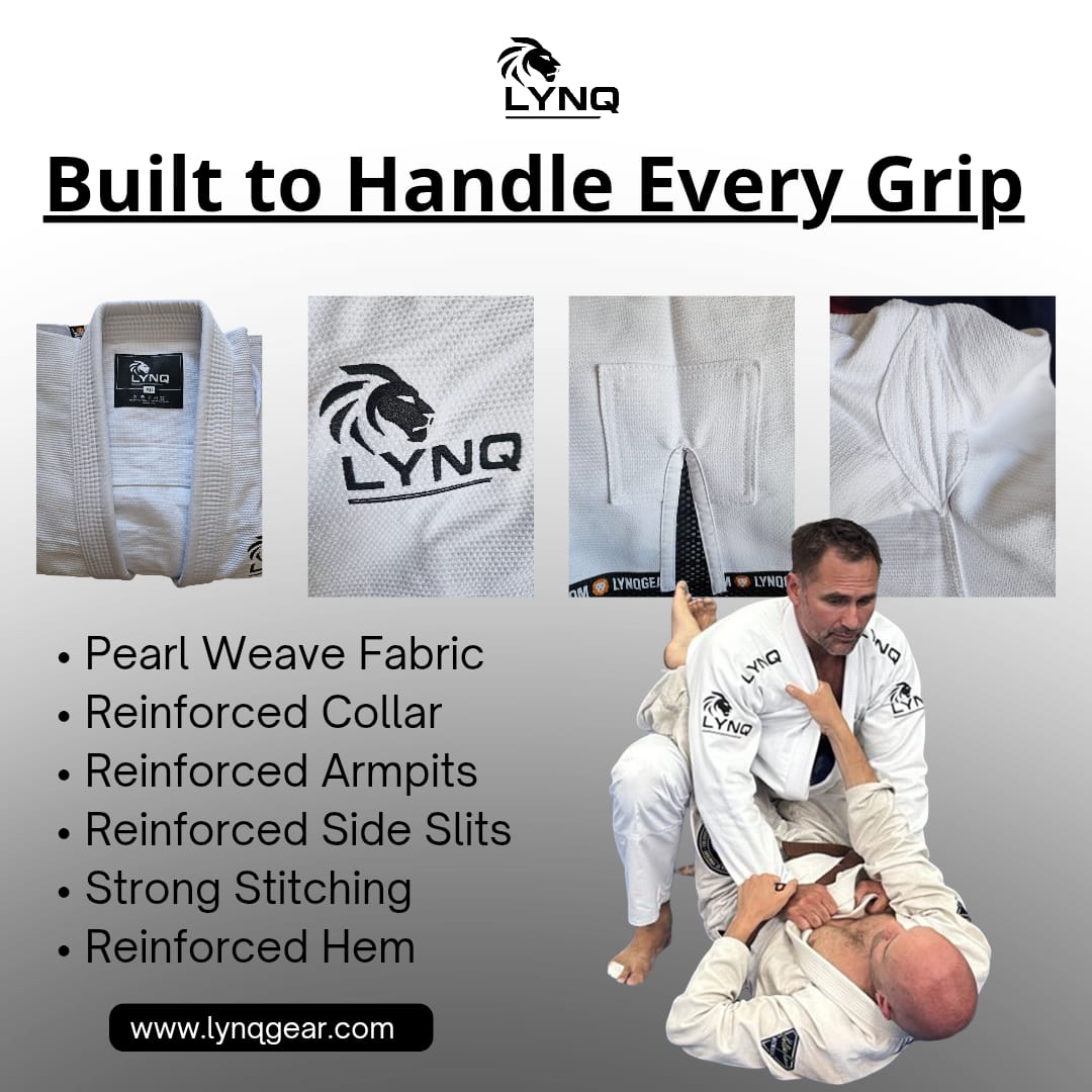Apex BJJ Gi – Premium Brazilian Jiu - Jitsu Kimono, 450GSM Pearl Weave South Africa – Premium Jiu - Jitsu by LYNQGear. Durable BJJ gear from LYNQGear.