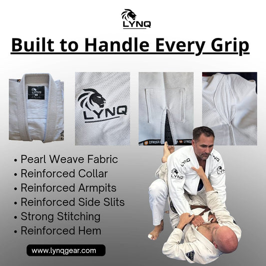 Apex BJJ Gi – Premium Brazilian Jiu - Jitsu Kimono, 450GSM Pearl Weave South Africa – Premium Jiu - Jitsu by LYNQGear. Durable BJJ gear from LYNQGear.