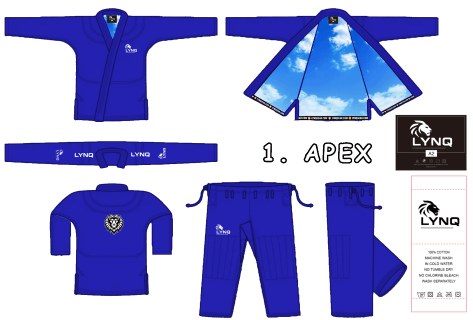 Apex BJJ Gi – Premium Brazilian Jiu - Jitsu Kimono, 450GSM Pearl Weave South Africa – Premium Jiu - Jitsu by LYNQGear. Durable BJJ gear from LYNQGear.