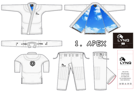 Apex BJJ Gi – Premium Brazilian Jiu - Jitsu Kimono, 450GSM Pearl Weave South Africa – Premium Jiu - Jitsu by LYNQGear. Durable BJJ gear from LYNQGear.