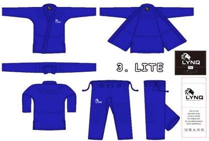 Lite BJJ Gi – Affordable Brazilian Jiu - Jitsu Gi, 450GSM Pearl Weave South Africa – Premium Jiu - Jitsu by LYNQGear. Durable BJJ gear from LYNQGear.
