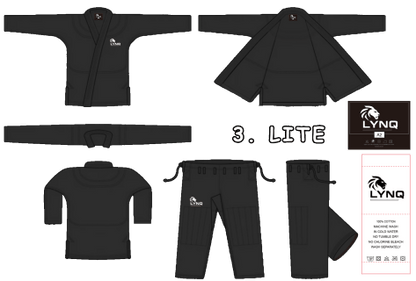 Lite BJJ Gi – Affordable Brazilian Jiu - Jitsu Gi, 450GSM Pearl Weave South Africa – Premium Jiu - Jitsu by LYNQGear. Durable BJJ gear from LYNQGear.