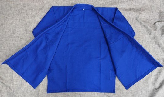 🧪 Sample Drop: A4 Blue BJJ Gi (Unbranded) – Premium Jiu - Jitsu by LYNQGear. Durable BJJ gear from LYNQGear.